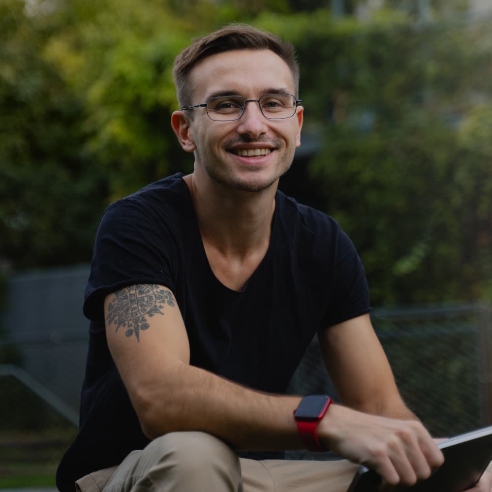 Portrait von Dominik Stein